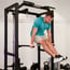 Power Rack Horizon Fitness HPR70 con Barra de Dominadas Multiagarre y 25 Posiciones de Ajuste